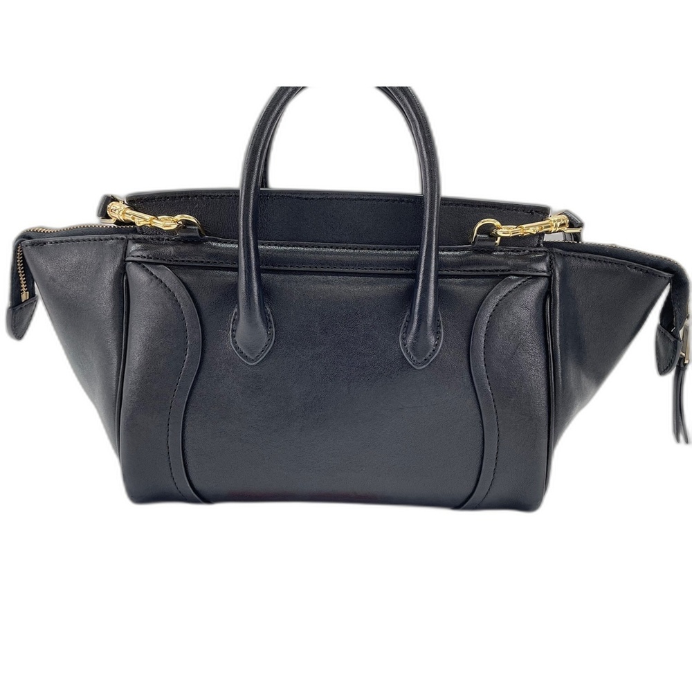 Celine Little Luggage Shoulder Bag, Black - Picture 3 of 14